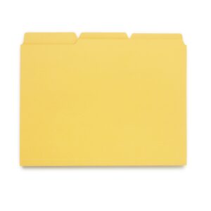 document folders yellow