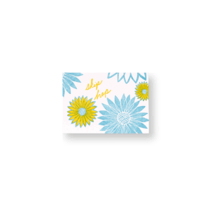 tiny-floral-note-card-sunflower