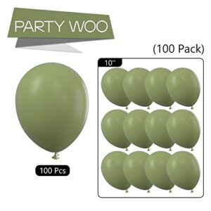 retro sage balloons 100 pcs 10 inch balloons for party decorations