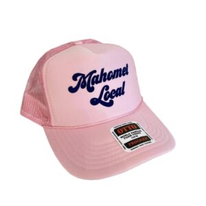 pink trucker cap