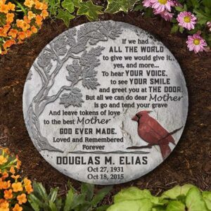To Hear Your Voice To See Your Smile Again - Personalized Memorial Stone, Human Grave Marker - Memorial Gift, Sympathy Gift