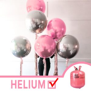 giant pink foil balloons set