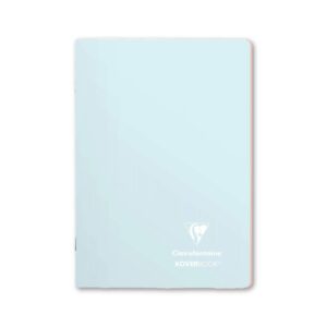 lined staplebound notebook a5 blue