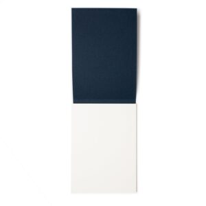 midnight blue paper block