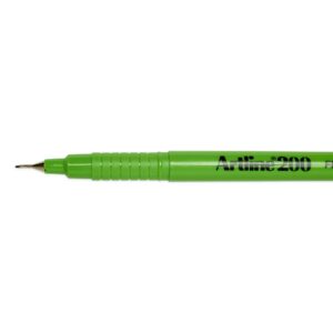 Fine Line Pen 0.4mm Yellow Green