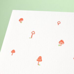 patterned card set