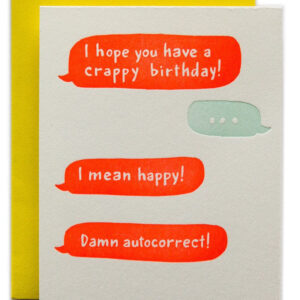 Birthday Greeting Card
