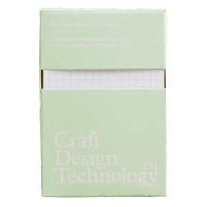 white adhesive notes with 3mm grid