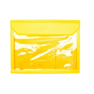 Rubber Pouch A5 Yellow
