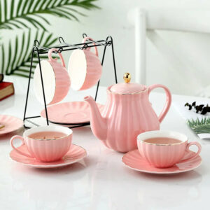 modern-royal-luxury-gold-rim-floral-design-colored-porcelain-12pcs-cup-saucer-pink-coffee-and-tea-sets-ceramic-tea-set-for-gift