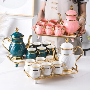 arabic-golden-porcelain-tea-cup-and-saucer-set-with-teapot-ceramic-gold-coffee-mugs-and-teapot-tray-set