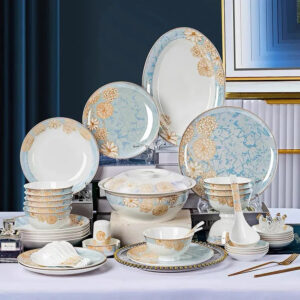 gold-and-white-plate-plated-rim-ceramic-bowls-ceramic-dinner-plates-dishes-dinnerware-tray-in-bulk-soup-bowl-set-ceramic