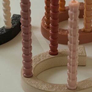 nashville-white-ceramic-horseshoe-taper-holder