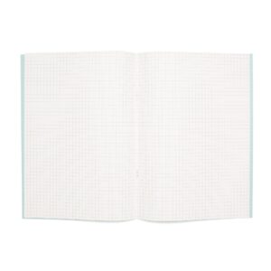 light green notebook with lines A4