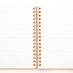 Leather Spiral Notebook B6
