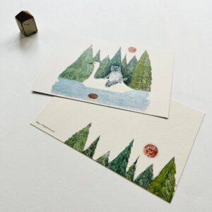 4-legs-postcard-cat-swan