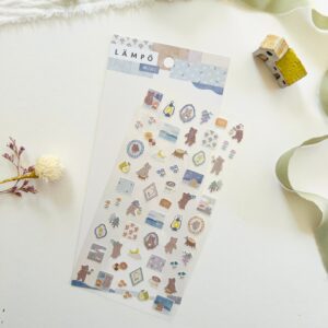 mindwave-lampo-mini-sticker-sheet-bear-and-starry-sky
