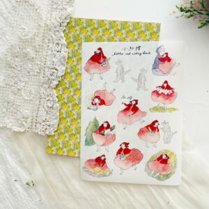 dodolulu-original-washi-sticker-little-red-riding-hood