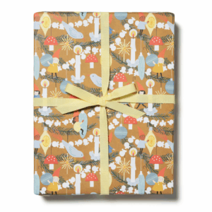 festive holiday wrap