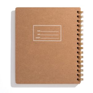 standard notebook solid color cover