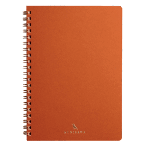 ring notebook a5 orange