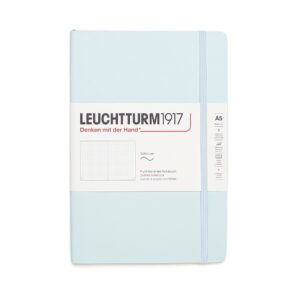 light green a5 softcover journal dotted