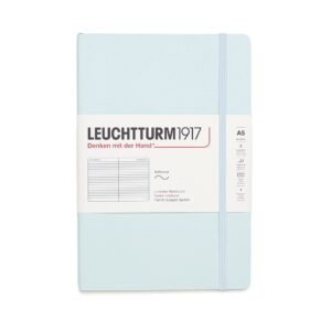 light green a5 softcover journal ruled