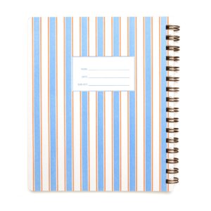 Standard Notebook with French Stripes