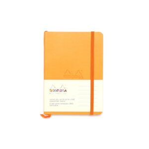 softcover notebook A6 lined orange