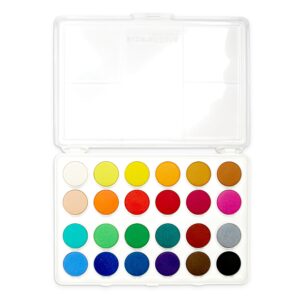 Watercolor Set with 24 Tones