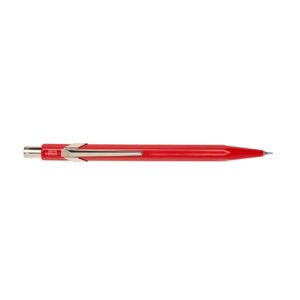metallic red mechanical pencil