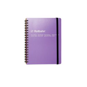 spiral notebook light lavender