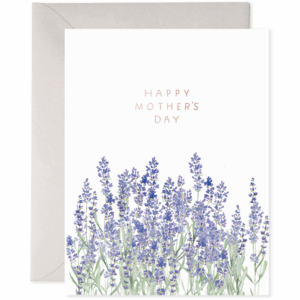 Lavender Greeting Card