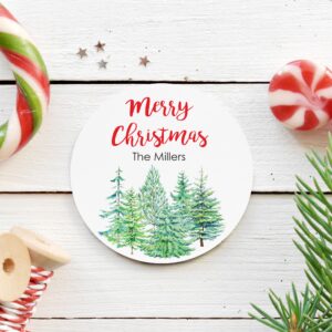 holiday sticker labels gift tags