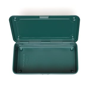 Steel Stackable Storage Box Antique Green