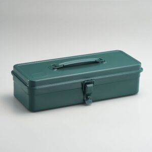 steel storage container antique green