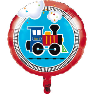 Birthday Train Balloon 18 Foil Mylar