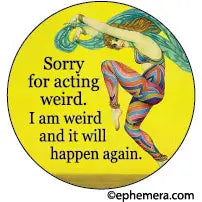 Funny Pinback Button