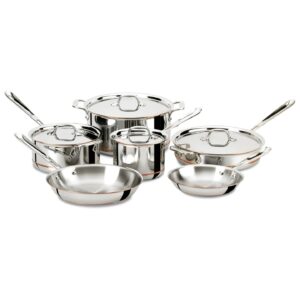 All-Clad Copper Core 6 Piece Cookware Set