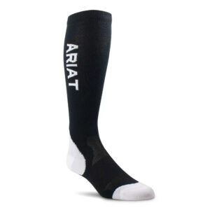 AriatTEK Performance Socks Black / White