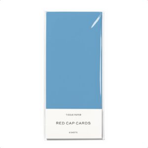light blue tissue paper