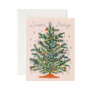 festive holiday tree