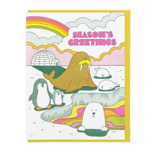 Winter Wildlife Greetings Card Set