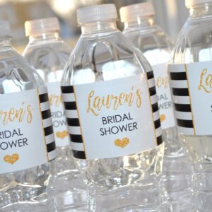 water bottle labels for special events