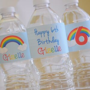 Rainbow Birthday Party Decor Set