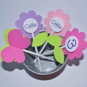 Birthday Party Butterfly Sticker Set