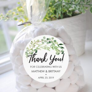 thank you stickers set of 24