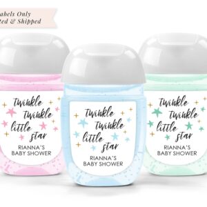 Baby Shower Favor Labels Set of 30
