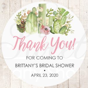Wedding Favor Stickers Set of 24