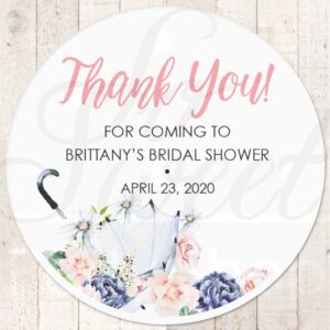 wedding favor sticker labels